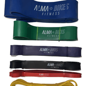 Set Kit 6 Bandas Elásticas Dominadas Calistenia Elite