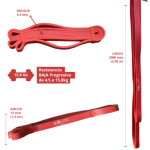 Banda Dominadas – Resistencia Baja – Crossfit Calistenia